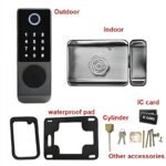 Smart Door Lock for Exterior Fence TTLock Black-ED2-2 (Duplicate) - Image 6