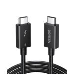 UGreen ThunderBolt 4 40Gbps 100W Data Cable 2m - Black - Image 3