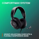 SteelSeries Arctis 1 Wired Gaming Headset Bidirectional Noise Cancelling For Xbox, PC, PlayStation & Switch - Black - Image 2