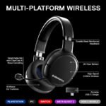 SteelSeries Arctis 1 Wireless/USB-C Gaming Headset Detachable ClearCast Noise Cancelling Mic For PC,PS5/PS4,Switch & Android-Black - Image 3