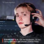 SteelSeries Arctis Nova 5P Wireless/Bluetooth Gaming Headset AI Noise Cancellation ClearCast 2.X Retractable Mic Up to 60-Hours Battery life,Neodymium Magnetic Drivers For PC,PS5/PS4,Nintendo & Mobile Devices - Black - Image 2