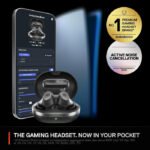 SteelSeries Arctis GameBuds, Active Noise Cancellation, 2.4GHz Wireless + Bluetooth, 10H Battery Life For PS5,PC,Switch,Mobile & VR - Image 3