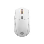 SteelSeries Rival 3 Wireless/Bluetooth Gaming Mouse True Move Air Sensor 18,000 DPI, 6 Programmable Buttons, 200Hr Battery Life For PC,PS5, Xbox X|S â€“ White