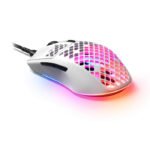 SteelSeries Aerox 3 Ultra Lightweight Wired Gaming Mouse - White - Image 3
