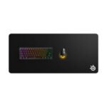 SteelSeries QCK Series Micro-Woven Cloth Durable, Non-Slip Rubber, Optical And Laser High & Low DPI (XXL) - Black - Image 3
