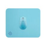 SteelSeries QcK MousePad (Medium) Legendary Micro-Woven Cloth, Non-Slip Rubber Base - Aqua - Image 2