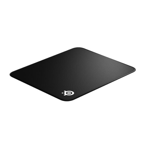 Steelseries QcK Edge Cloth Medium (320x270x2mm) Mousepad with Stitched Edges For Extended Durability,Micro-Woven Cloth For Maximum Control,Durable and Washable Optimized For Gaming Sensors
