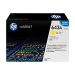 HP 643A Yellow Original LaserJet Toner Cartridge (Q5952A)...