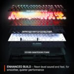 SteelSeries Apex Pro TKL Gen 3 Adjustable Switches With Rapid Trigger + Rapid Tap - White - Image 2