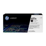 HP 651A Black Original LaserJet Toner Cartridge (CE340A)...