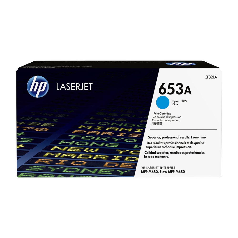 653A-Cyan-1000x1000 HP 653A Cyan Original LaserJet Toner Cartridge (CF321A)... - Image 1