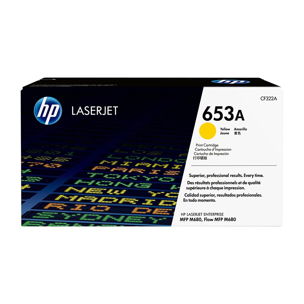 653A-Yellow-1000x1000 HP 653A Yellow Original LaserJet Toner Cartridge (CF322A)... - Image 1