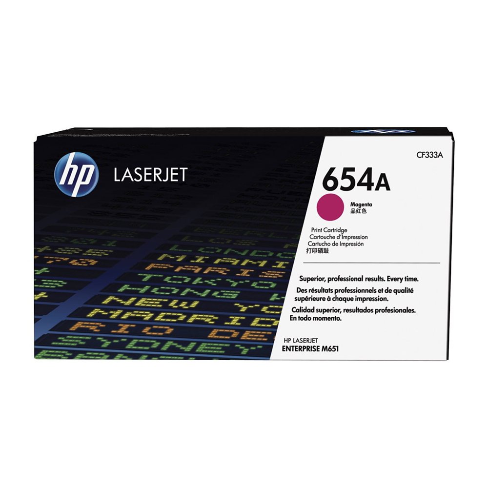 654A-Magenta-1000x1000 HP 654A Magenta Original LaserJet Toner Cartridge (CF333A)... - Image 1