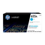HP 655A Cyan Original LaserJet Toner Cartridge (CF451A)...