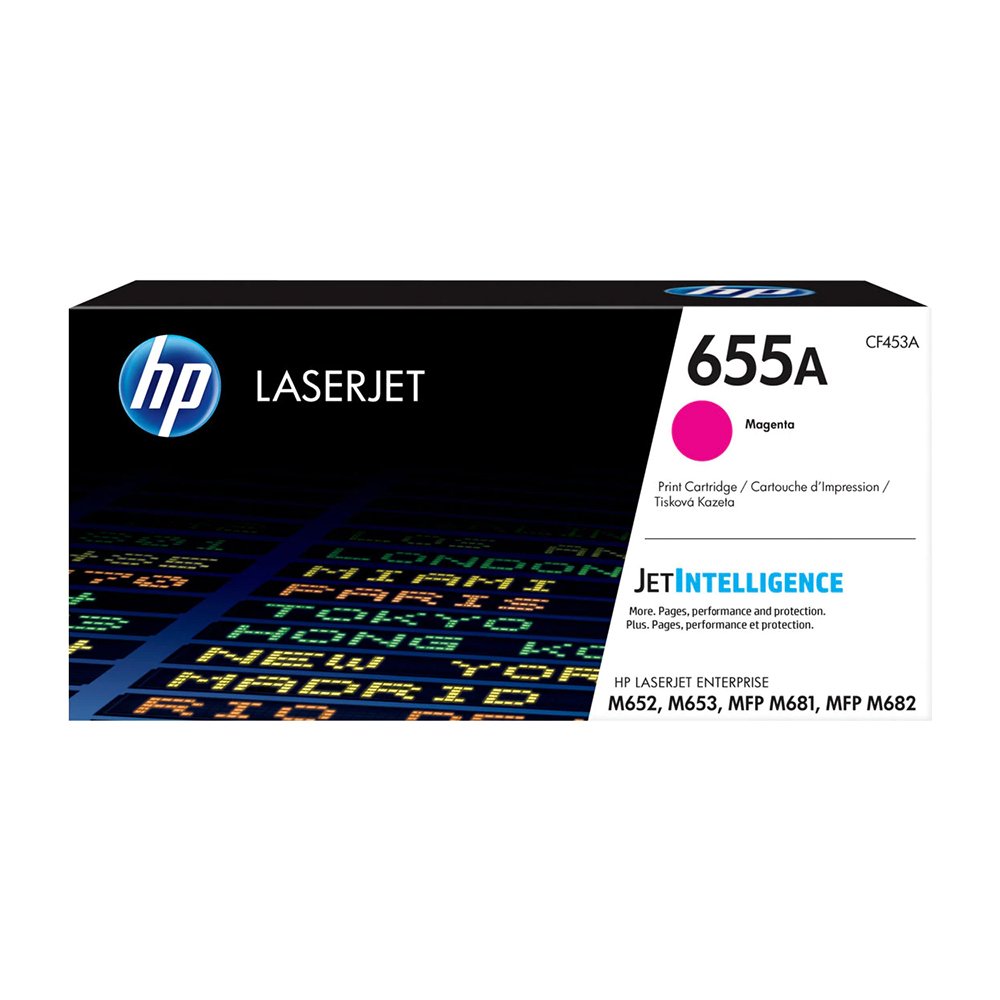 655A-Magenta-1000x1000 HP 655A Magenta Original LaserJet Toner Cartridge (CF453A)... - Image 1