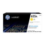 HP 655A Yellow Original LaserJet Toner Cartridge (CF452A)...