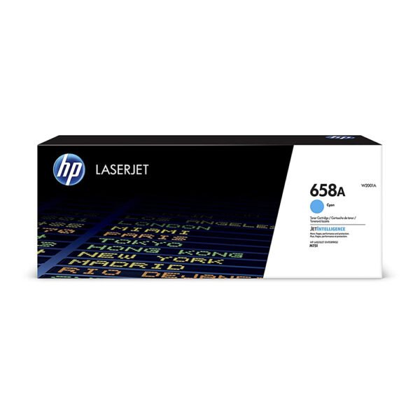 HP 658A Cyan Original LaserJet Toner Cartridge (W2001A)...