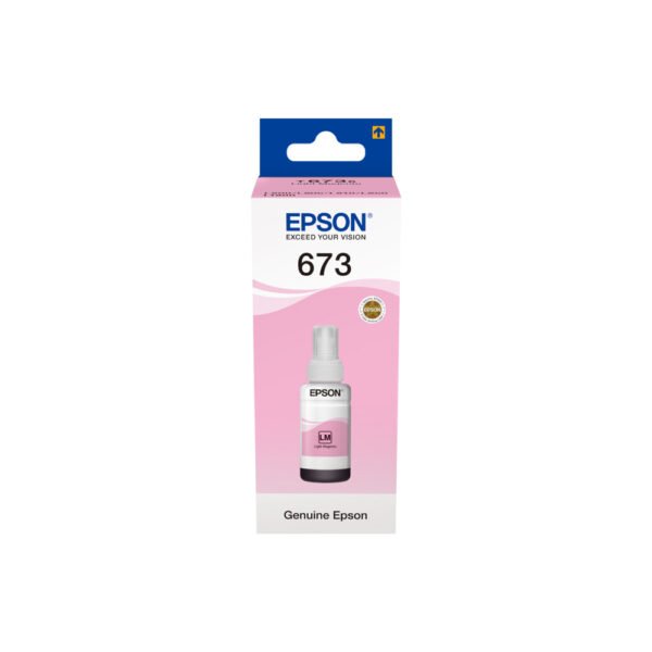 Epson T673 Light Magenta Ink Bottle...