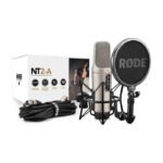 Rode NT2-A Multi-Pattern Studio Condenser Microphone, Shock Mount & Detachable Pop Filter, XLR Cable Included - Image 2