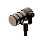 Rode Pod Mic Dynamic Podcasting Microphone Internal Pop Filter, Broadcast Quality, Rugged Bulid - Black