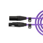 Rode XLR-3 Premium XLR Cable 3M - Purple - Image 2
