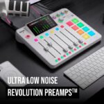 Rode Caster Pro II Integrated Audio Production Studio Revolution Preamps,Mic Line,&Instrument Inputs,Advanced Connectivity - White - Image 2