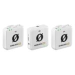 Rode Wireless Me Great Audio Every Time Dual Set 1x Reciver & 2x Transmitter 3-Ways Interview Works With Cameas & Smartphone