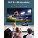 UGreen 4K DisplayPort to HDMI Adapter 4K@ 60Hz - Black - Image 3