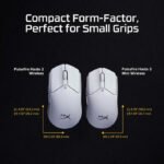 HyperX Haste 2 Mini Wireless Mouse Ultra-LightWeight (59 Gram) 26K Sensor 26,000 DPI For PC,Play Station, Xbox Series X|S & Xbox One (White) - Image 2