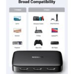 UGreen HDMI Switcher 3 Input 1 Output With Remote - Image 3