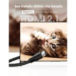 UGreen HDMI 8K Ultra HD High Speed Cable 5M - Black - Image 2