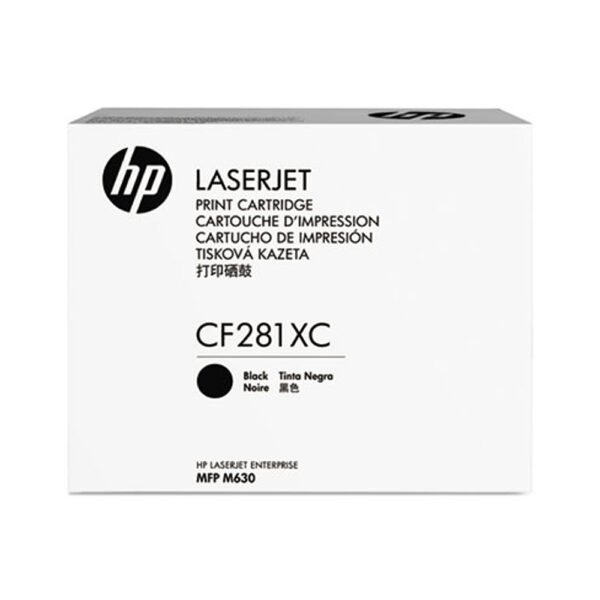 HP 81XC Black Contract Toner Cartridge (CF281XC)...