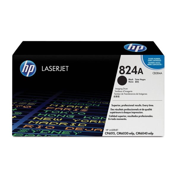 HP 824A Black LaserJet Image Drum (CB384A)...