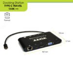Port Designs TYPE C TRAVEL 1 X 4K ++ Docking Station For Type C 3.1 Gen2 - Image 3