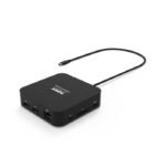 Port Designs USB-C 2X4K Travel Docking Station For USB-C 3.1 Gen 2
