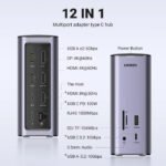 UGreen CM555 12-in-1 USB-C Multifunction Docking Station Pro - Image 3