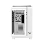 Asus Tuf Gaming GT502 Horizon Mid Tower Two Panel Front & Left Side Tempered Glass Case with 4 ARGB Fans - White - Image 3