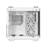 Asus Tuf Gaming GT502 Horizon Mid Tower Two Panel Front & Left Side Tempered Glass Case with 4 ARGB Fans - White - Image 2
