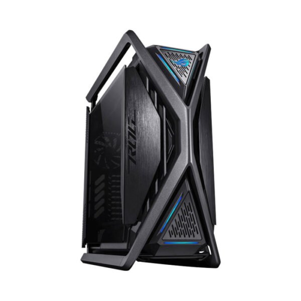 Asus Rog Hyperion GR701 BTF Edition Full Tower Aluminum Steel Tempered Glass Two Side Panel ABS Plastic Gaming Case With 4 ARGB Fans-Black