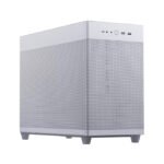Asus Prime AP201 Micro ATX 33L Left Side Tempered Glass Panel Case Without Fan - White