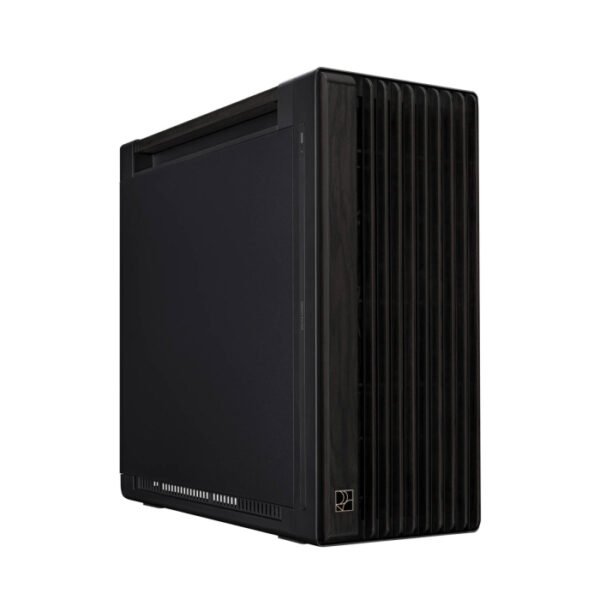 Asus ProArt P602 Wood Edition Mid Tower Metal Panel Case With 2x 200mm Front & 140mm Pre-Installed Fans-Black