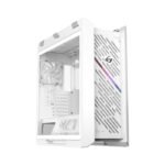 Asus Rog Strix Helios II GX601S EATX Mid-Tower Aluminum Frame Fornt & Left Side Tempered Glass Panel Case - White