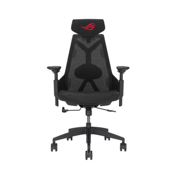 Asus SL400C ROG Destrier Core Ergo Gaming Chair Futuristic Cyborg Design, Adjustable, Breathable Durable - Black