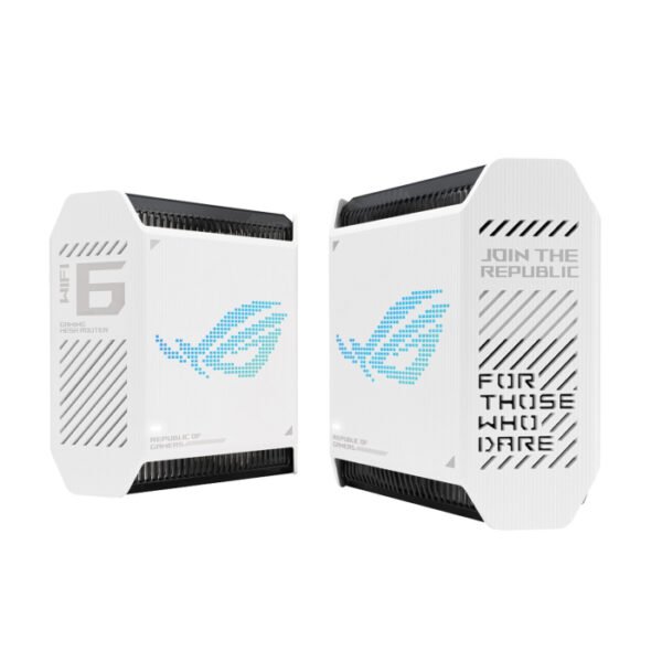 Asus ROG Rapture GT6 WiFi 6 Tri-Band Gaming Mesh System ( Pack of 2) - White