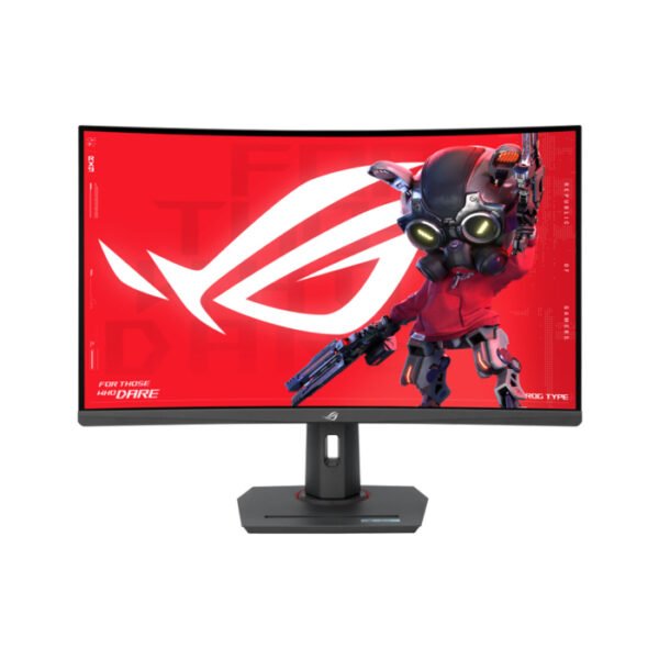 Asus ROG Strix (XG32WCMS) 32" QHD 280Hz 1Ms Type-C, HDR 400, With AMD FreeSync Premium Curved Gaming Monitor