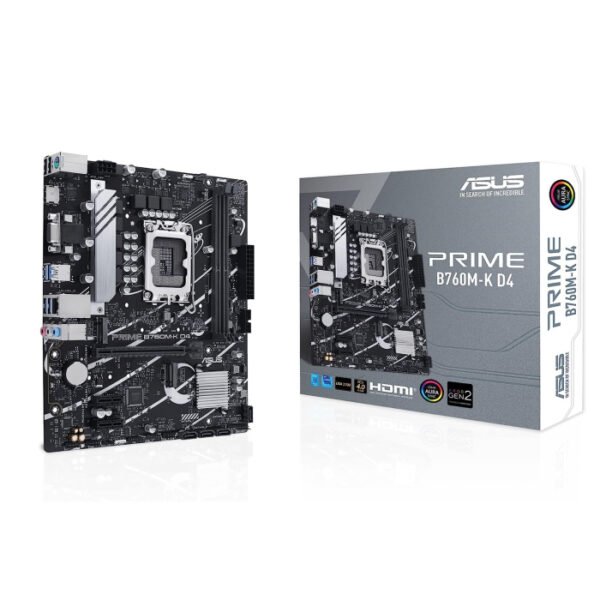 Asus Intel Prime B760M-K DDR4 MotherBoard