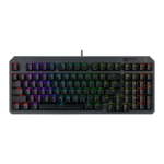 Asus Tuf K3 Gen II Wired Gaming Keyboard Red Switch Linear & Smooth (Arabic) - Black