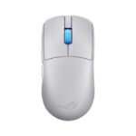 Asus Rog Harpe II Ace Wireless/Bluetooth/Wired Gaming Mouse Ultra Light Weight (48-Gram) 42,000 DPI, ROG AimPoint Pro, Up to 8000 Hz, White | 90MP0490-BMUA10