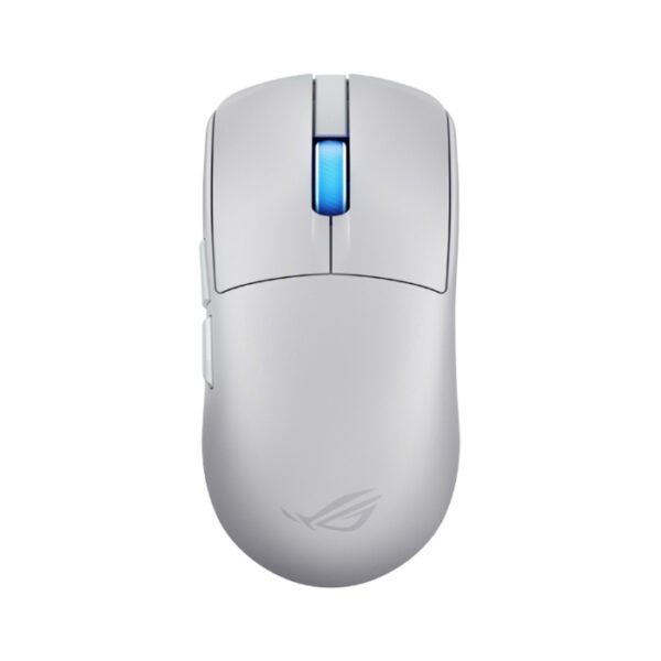 Asus Rog Harpe II Ace Wireless/Bluetooth/Wired Gaming Mouse Ultra Light Weight (48-Gram) 42,000 DPI, ROG AimPoint Pro, Up to 8000 Hz, White | 90MP0490-BMUA10