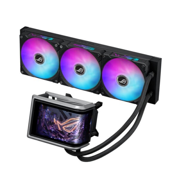 Asus Rog Ryuo IV 360 ARGB CPU Liquid Cooler - Black